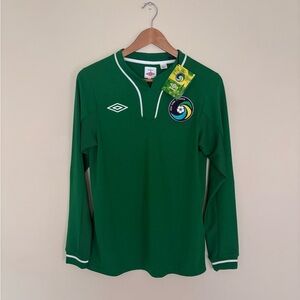New York Cosmos 11/12 Umnro Long Sleeve Brand New With Tags Soccer Jersey